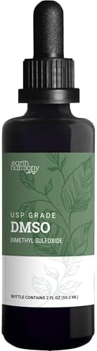 Earth Harmony DMSO grado farmacéutico 99.9% (sulfóxido de dimetilo) pureza - DMSO líquido 99.9% puro con cuentagotas (2 onzas)