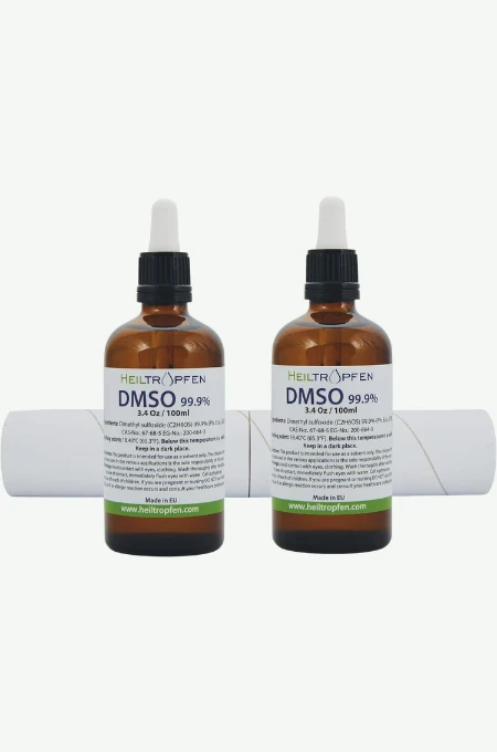 2 Botellas DMSO 99.9% Heiltropfen