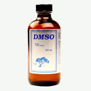dmso líquido botella de vidrio 8 fl oz nature's gift 99.9%